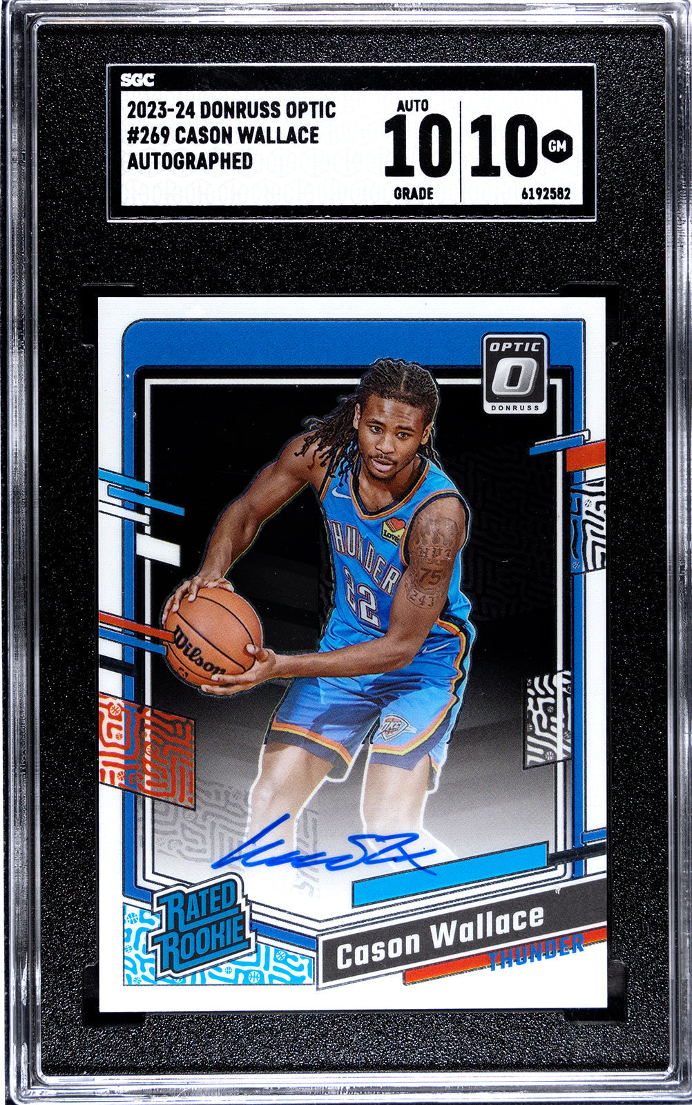 2023-24 Wallace Donruss Optic - SGC 10