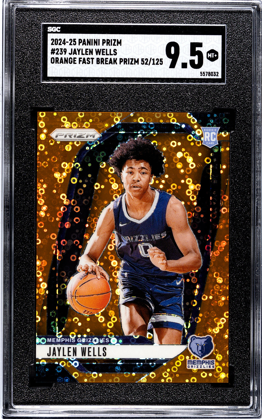 2024-25 Wells Panini Prizm - SGC 9pt5