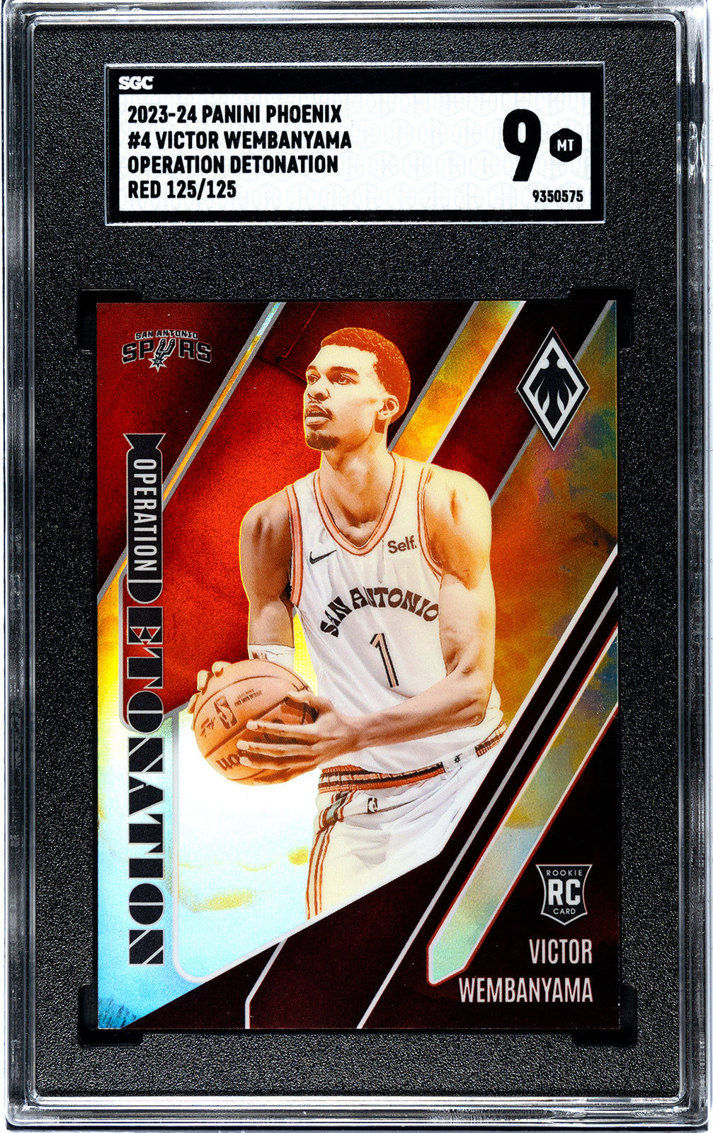 2023-24 Wembanyama Panini Phoenix - SGC 9