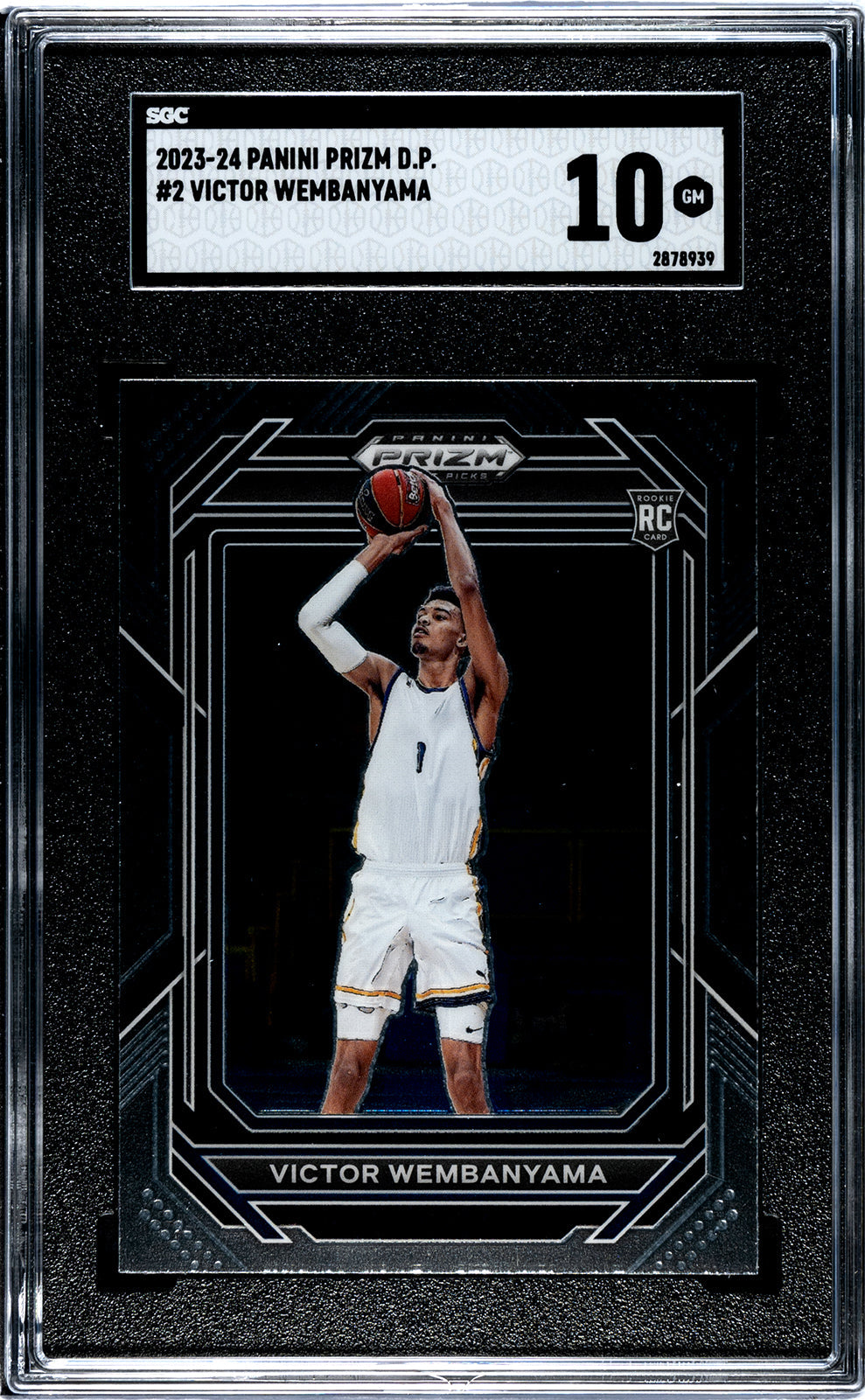 2023-24 Wembanyama Panini Prizm - SGC 10