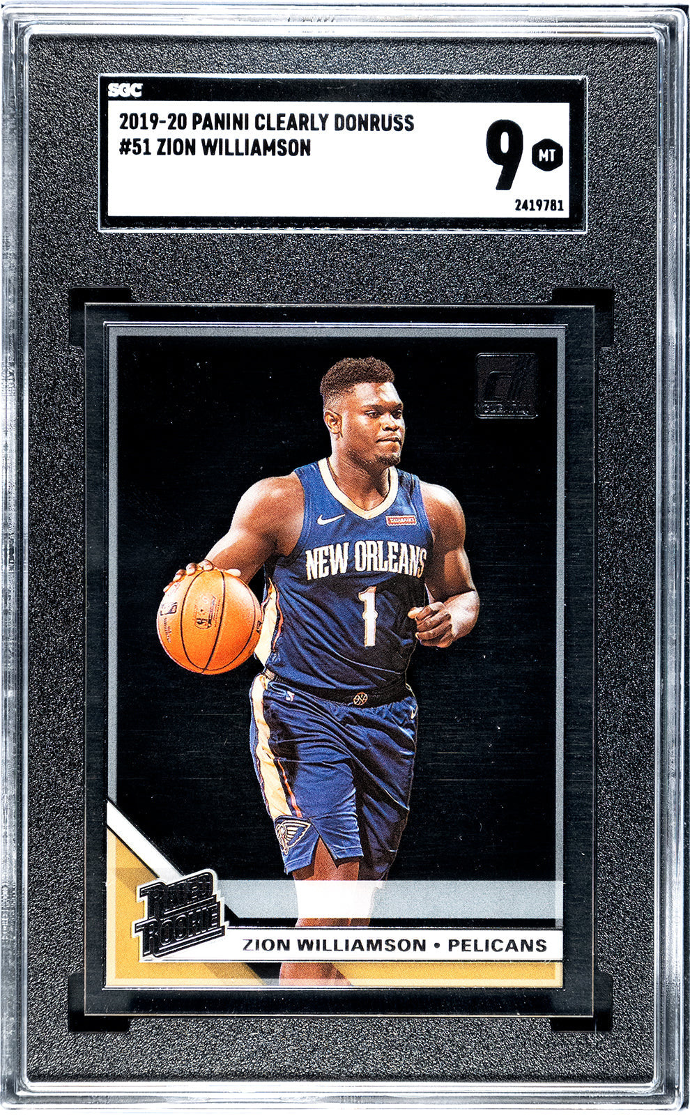 2019-20 Williamson Panini Clearly - SGC 9